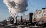 CP 2816 going-away shot at Sawyer, ND